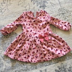 Leopard Print Baby Dress